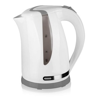 ACTIVER Konvice plastová ETHAN 1,7 l, 1850-2200W, otočná o 360st., šedobílá