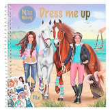 Kreativní sešit Miss Melody, Sienna a Miss Melody, Lilly a Pelly, Obleč mě, 11 archů samolepek