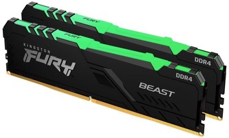 DIMM DDR4 64GB 3600MT/s CL18 (Kit of 2) KINGSTON FURY Beast RGB
