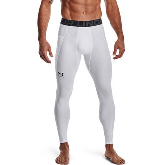 Kompresní legíny HG Armour Leggings White - Under Armour - Velikost: XXL