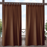 Venkovní zahradní závěs s poutky SANTIAGO hnědá color 22 155x240 cm (cena za 1 kus) MyBestHome