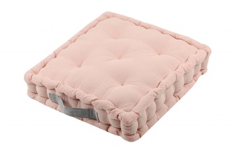 Sedací polštář na zem DUET růžová 45x45 cm France