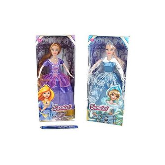 Panenka 29cm kloubová 2barvy v krabičce