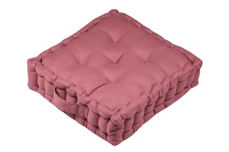 Sedací polštář na zem OXFORD růžová 45x45 cm France