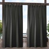 Venkovní zahradní závěs s poutky SANTIAGO tmavě šedá color 02 155x240 cm (cena za 1 kus) MyBestHome