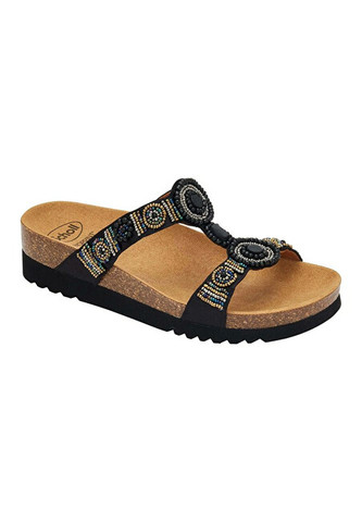 Scholl Zdravotní obuv New Bogota černá, zlatá 41