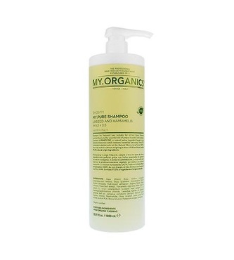My.Organics My.Pure Shampoo Linseed And Hamamelis šampon pro časté mytí vlasů 1000 ml My.Organics My.Pure Shampoo Linseed And Hamamelis šampon pro časté mytí vlasů 1000 ml