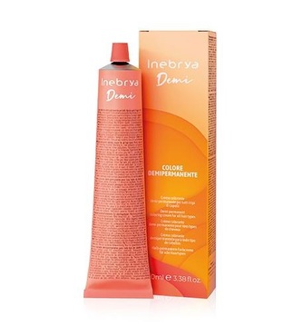 Inebrya Demi Color demi-permanentní barvící krém 5/73 Light Chestnut Brown Golden 100 ml
