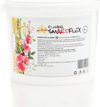 Smartflex Flower Vanilka 4 kg (Modelovací hmota na výrobu květin)