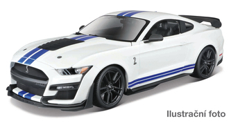 Maisto - 2020 Mustang Shelby GT500, bílá, 1:18