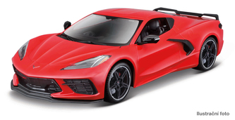 Maisto - 2020 Chevrolet® Corvette® Stingray, šedá, 1:18