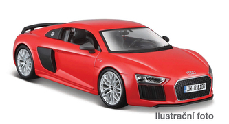 Maisto - Audi R8 V10 Plus, červená, 1:24