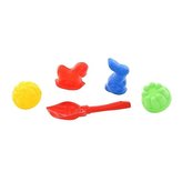 Sada na písek č. 329: lopatka č.5: 2 formičky: formič  /+1