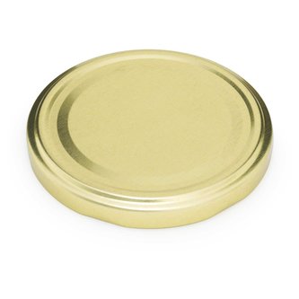 Víčko ¤82mm Twist 10ks zlatá  RTS