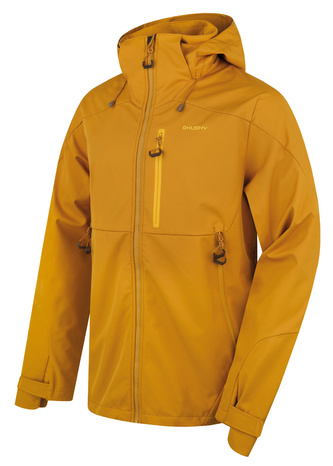 Pánská softshell bunda Sauri M mustard - L