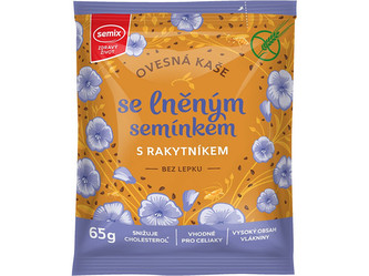 Semix Ovesná kaše s rakytníkem a lněným semínkem 65 g