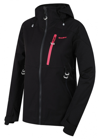 Dámská softshell bunda Sauri L black - XS