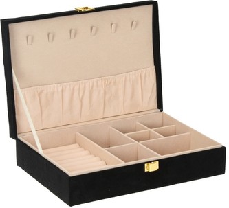 Šperkovnice 28x19 cm černá Šperkovnice 28x19 cm černá