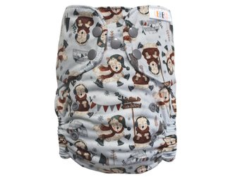 BIO Bambusová kapsová plenka (M) - Ovčí radovánky PAT