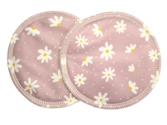 BIO Vložky do podprsenky - Kopretiny (PUL)