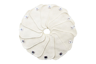 BIO Látkový ubrousek S (9x12cm) - Bambusovo-Biobavlněné froté__Počet ks:1