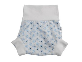 Natahovací svrchní kalhotky PUL - Pomněnky__VELIKOST:S (4-7kg)