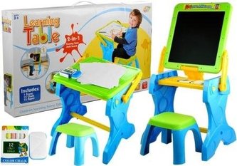 Tablica kredowa 2w1 + akcesoria