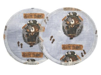 BIO Vložky do podprsenky - Detektiv Ted (PUL)