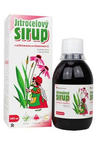 Sirup Jitrocelový 320g s vit. C/Echinace Herbacos