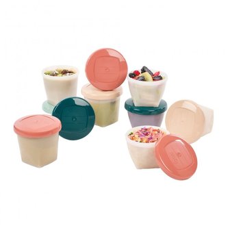 Misky s víčky BIO 8x 180ml + 8x 250ml