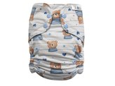 BIO Bambusová kapsová plenka (M) - Medvěd námořník PAT
