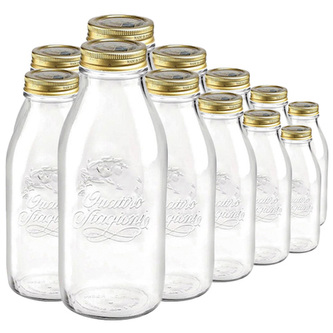 Zavařovací lahve Bormioli Rocco, Quattro Stagioni  | 12 ks x 1L