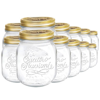 Zavařovací sklenice Bormioli Rocco, Quattro Stagioni | 12 ks | 0,7 L