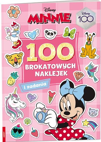 Minnie 100 brokatowych naklejek Minnie 100 brokatowych naklejek