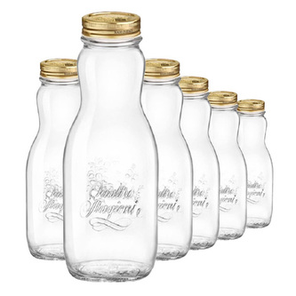Zavařovací lahve Bormioli Rocco, Quattro Stagioni | 6 ks x 1 l