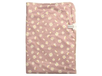 Přebalovací podložka (PUL) - Kopretiny, sv.žlutý velur