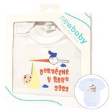 Body s potiskem New Baby Doručené v roku 2023 - darčekové balenie - velikost 50