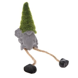 Keramický skřítek s květinou, 12/144