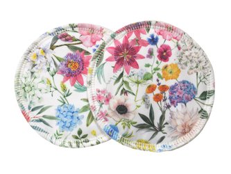 BIO Vložky do podprsenky - Hortenzie (PUL)