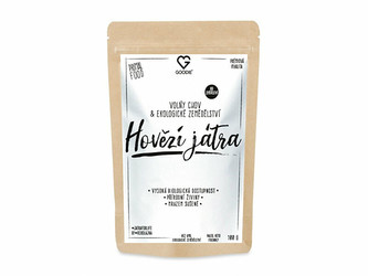 Goodie Hovězí játra sušená mrazem v prášku 100 g