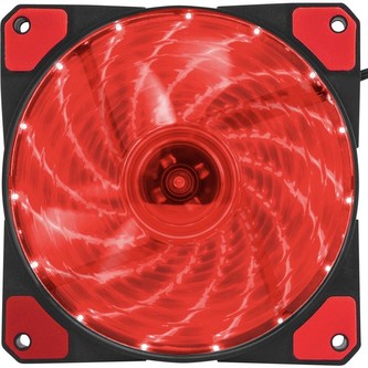 Genesis Hydrion 120 ventilátor s červeným LED podsvícením