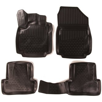 3D Gumové koberce RENAULT Clio 4, 2012->, Evropa SIXTOL