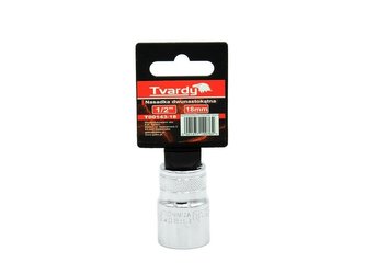 Nástrčná hlavice dvanáctihranná 1/2" 18 mm TVARDY