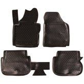 Gumové koberce VOLKSWAGEN Caddy, 10/2007-2014, 5 dveří SIXTOL