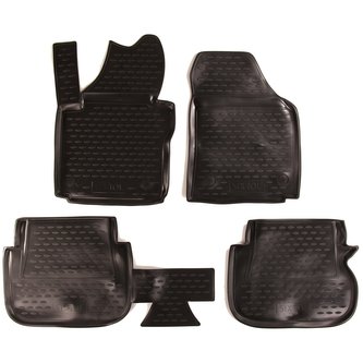 Gumové koberce VOLKSWAGEN Caddy, 10/2007-2014, 5 dveří SIXTOL