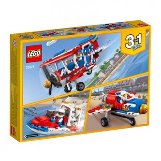LEGO Creator 31076 Odvážné kaskadérské letadlo