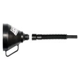 Trychtýř plastový 150 mm s nálevkou YATO