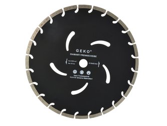 Kotouč diamantový řezný segmentový, 350x10x25,4mm GEKO