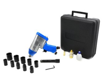 Pneumatický rázový utahovák 1/2", 300Nm s příslušenstvím GEKO Pneumatický rázový utahovák 1/2", 300Nm s příslušenstvím GEKO