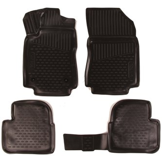 3D Gumové koberce CITROEN C3 (CIII), 2016->, hatchback, Evropa SIXTOL